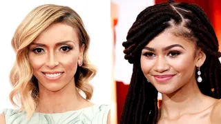 Zendaya Accepts Giuliana Rancic's Apology for Racist Comment - Fashion Police host Giuliana Rancic issued two apologies to 18-year-old pop singer Zendaya&nbsp;after making comments about the young star’s dreadlocks on the Oscars&nbsp;red carpet.&nbsp;  (Photos from Left: Jason Merritt/Getty Images, Frazer Harrison/Getty Images)