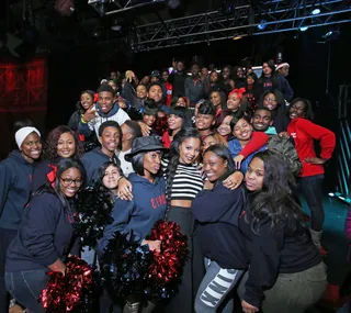 Ashanti and Her Crew - (Photo: Bennett Raglin/BET/Getty Images for BET)
