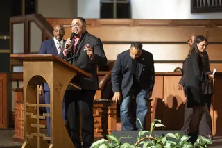 Atlanta's iconic Ebenezer Baptist Church continues to be a hub for civil rights activism. - (Photo: Nathan Bolster/BET)