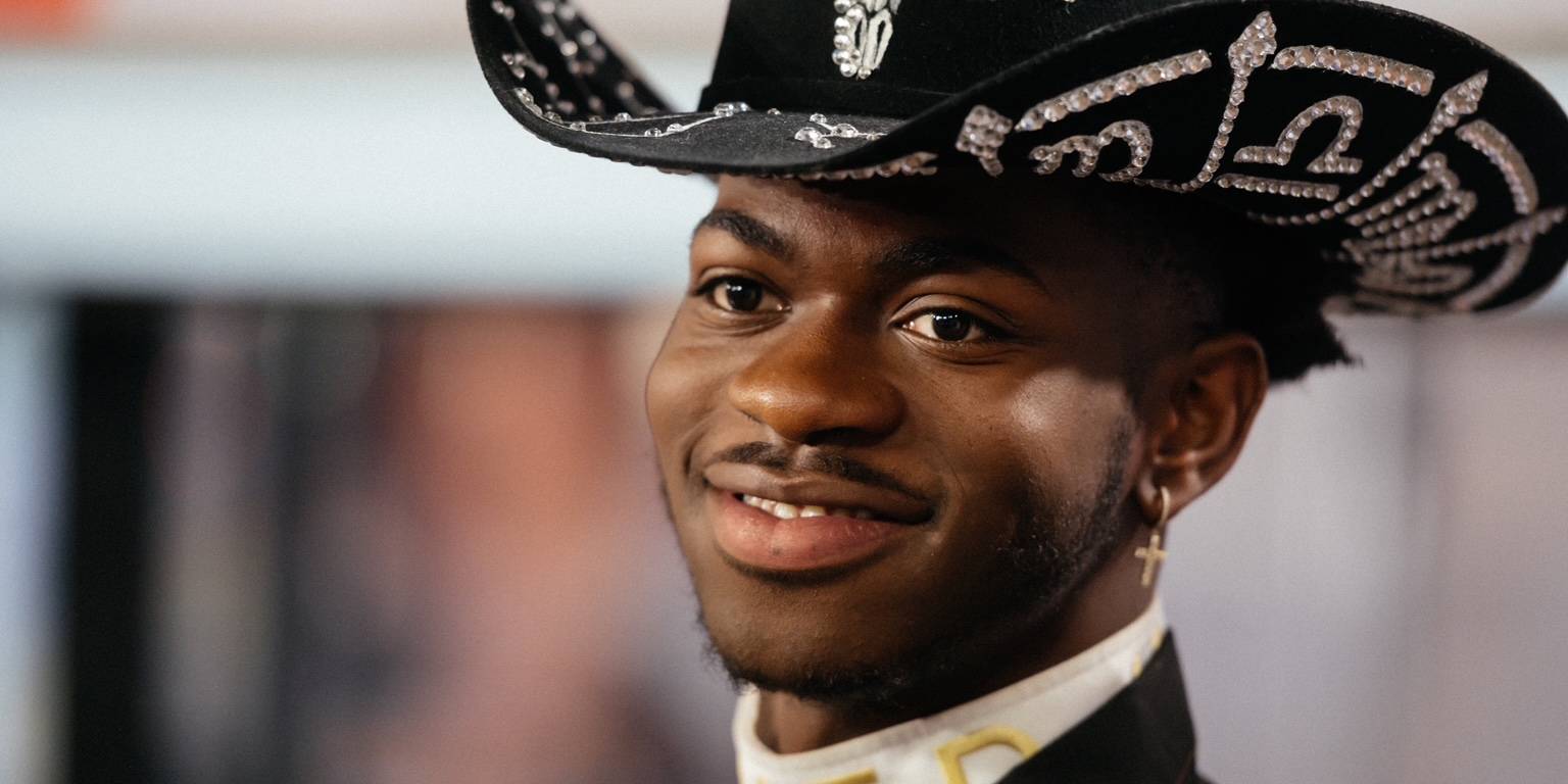 Lil Nas X on BET Buzz 2021.