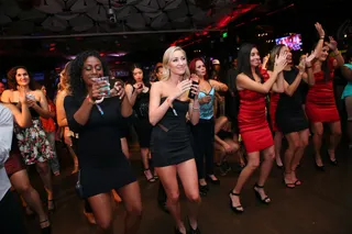 On and Popping - After some special performances the crowd at the Latin Showcase hit the dance floor and kept the party going well after the clock struck midnight.(Photo: Mark Davis/BET/Getty Images for BET)