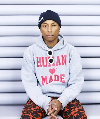 PHARRELL WILLIAMS - (Photo: Dimitrios Kambouris/Getty Images for Billionaire Boys Club)&nbsp;