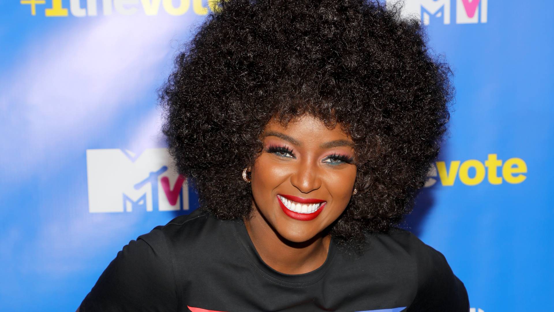 Amara La Negra attends MTV +1 The Vote "Election Afterparty" on November 6, 2018 in Miami, Florida. 