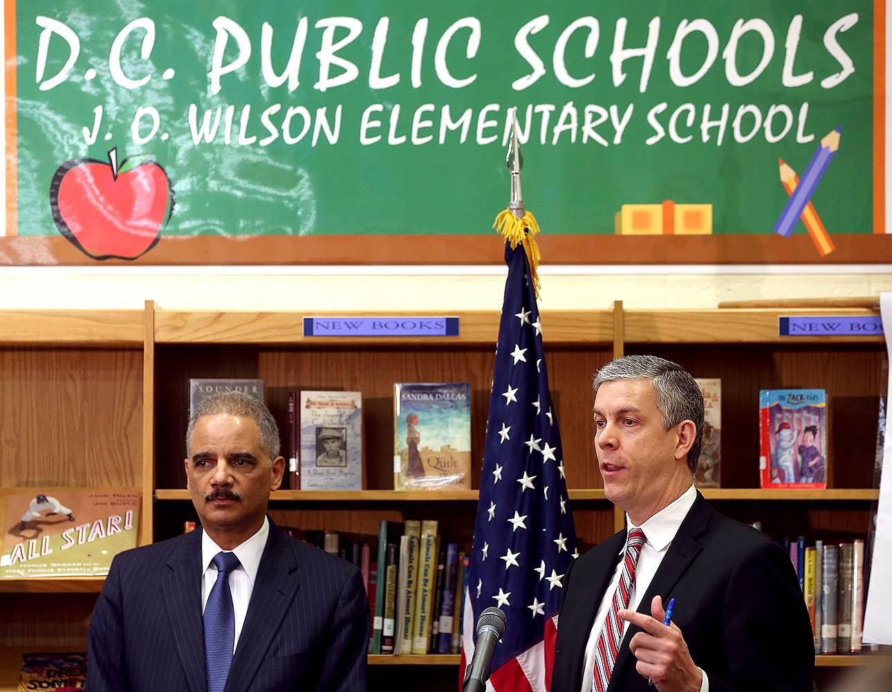 Eric Holder, Arne Duncan