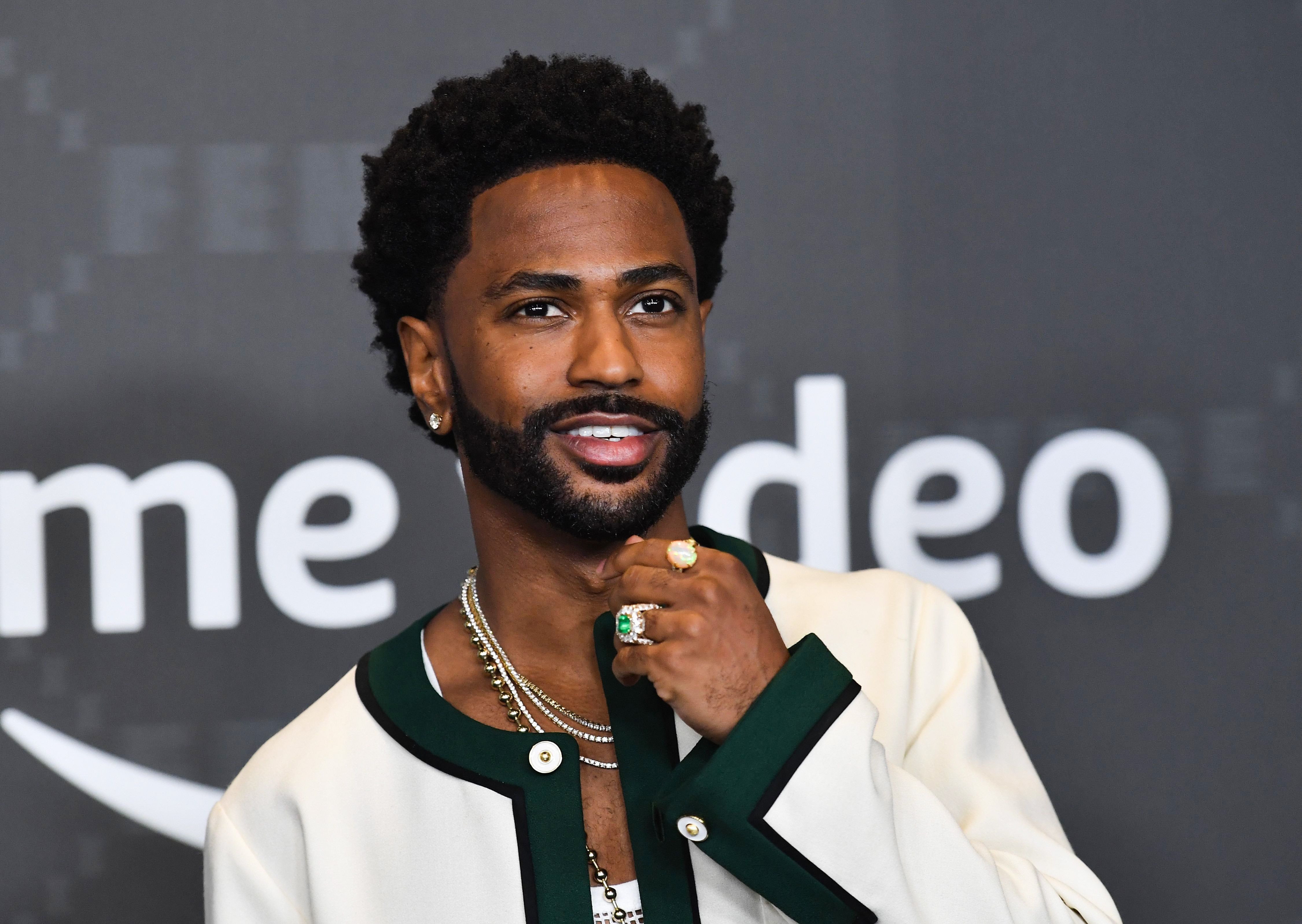 US rapper Big Sean arrives for the Savage X Fenty Show Presented By Amazon Prime Video at Barclays Center on September 10, 2019 in Brooklyn, New York. (Photo by Angela Weiss / AFP)        (Photo credit should read ANGELA WEISS/AFP via Getty Images)