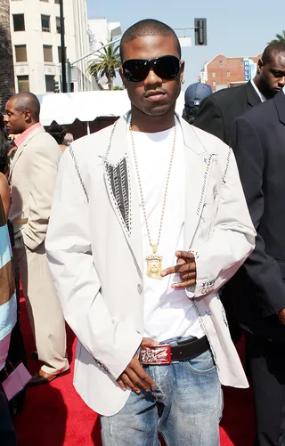 Ray J - The singer makes Jesus walk with him down the red carpet at the Kodak Theatre.(Photo: Arnold Turner/Getty Images)