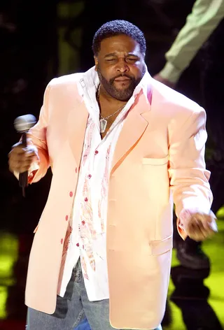 Gerald Levert - The R&amp;B singer wins this year's BETJ award. (Photo: Frazer Harrison/Getty Images)