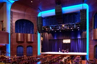 Stage Presence - The new grand stage helped launch the careers of dozens of Black entertainers. The theatre was also known for bringing together people of all races — President Roosevelt and First Lady Eleanor Roosevelt were among the most notable guests at the time — earning the entertainment space the moniker “The Theater for the People.”  (Photo: Courtesy of Stacy Zarin-Goldberg)