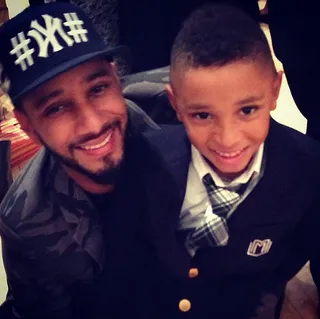 Swizz Beatz @therealswizzz - Swizz Beatz celebrates a proud moment with one of his son's. Happy Father's Day Swizz! (Photo: Instagram via Swizz Beatz)