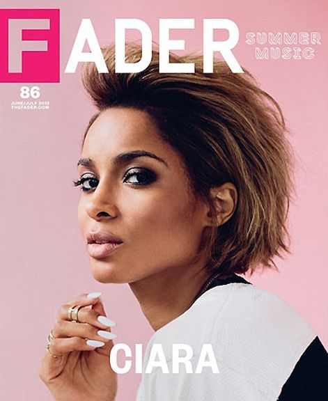 Cover Girl Magic – June 14, 2013 - Setting the tone for how epic this summer will be, Ciara's cover of Fader magazine has been released. The cover's simplicity shows the songstress' true beauty, maturity, style and swag. It's perfect.   (Photo: Fader Magazine, June/July 2013)