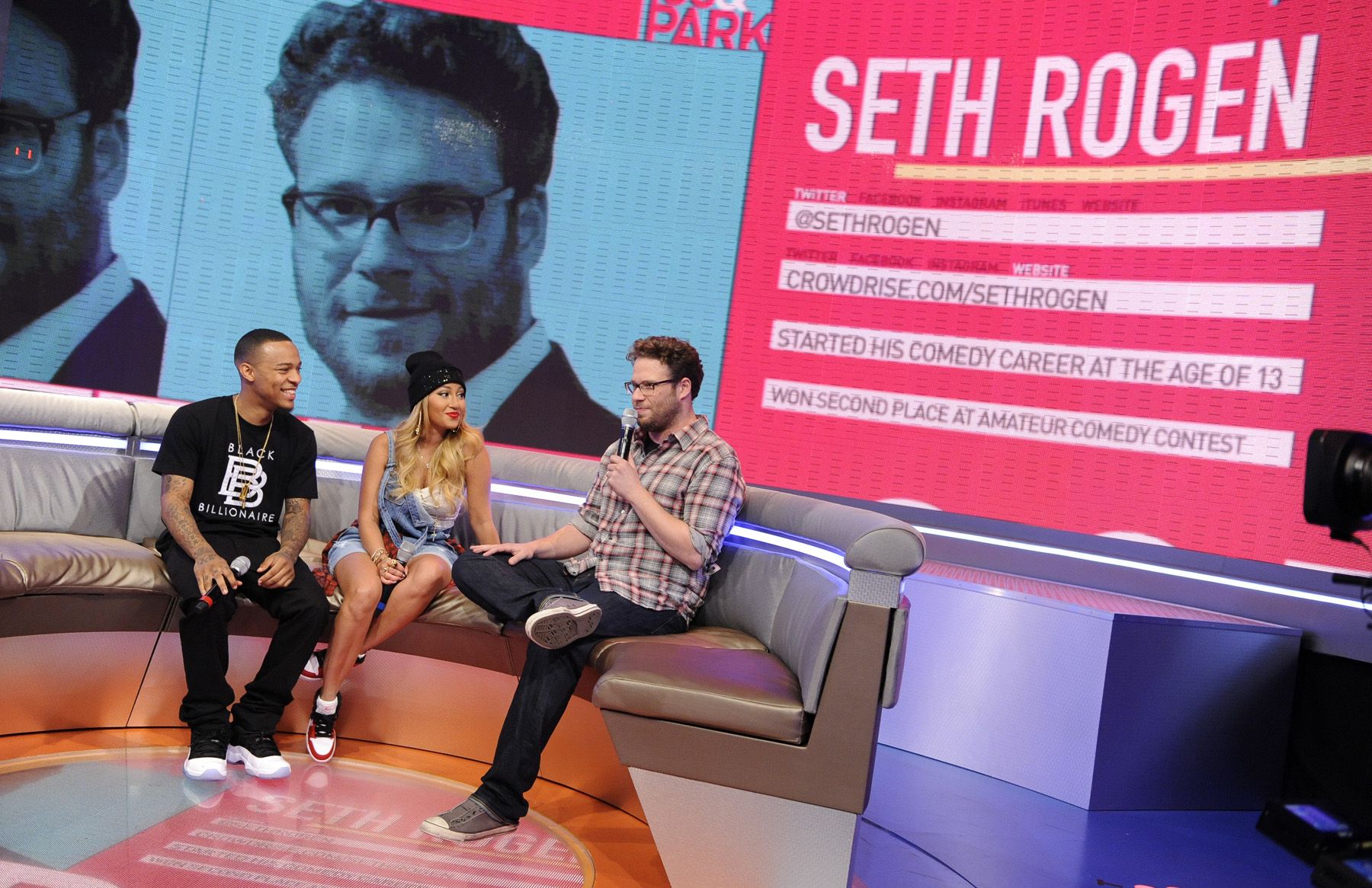 Seth on the Couch - Image 22 from Exclusive Access: Seth Rogen and Mali ...