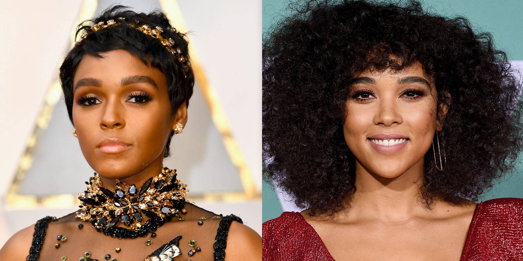 Janelle Monáe and Alexandra Shipp on BET Buzz 2021