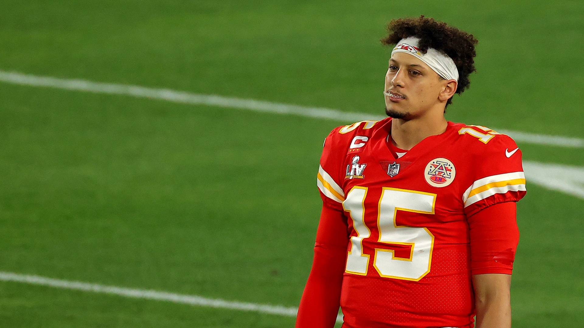 Patrick Mahomes on BET Buzz 2021.