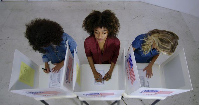 Women voting