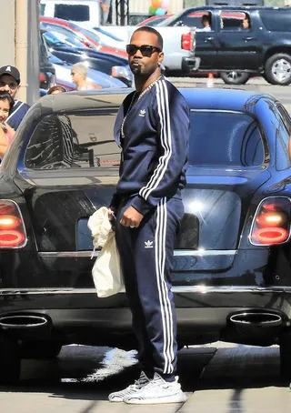 Juicy J - Juicy J arriving for his appearance on Jimmy Kimmel Live! with Vince Staples in&nbsp;Los Angeles. (Photo: Cathy Gibson, PacificCoastNews)