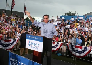 Total Number of Romney Campaign Stops: 294 - (Source: Washington Post)&nbsp; (Photo: Justin Sullivan/Getty Images)