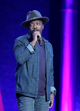 &nbsp;Lovely Rehearsal - Anthony Hamilton let the nostalgic vibes pour in when kicked off the medley with a fantastic rendition of Bill Withers &quot;Lovely Day.&quot;(Photo: Isaac Brekken/Getty Images for Centric)