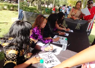 Prairie View A&amp;M University&nbsp; - Hi-RiZ meet and greet.(Photo: BET)