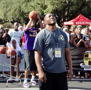 Prairie View A&amp;M University - 3-Point Shootout.(Photo: BET)