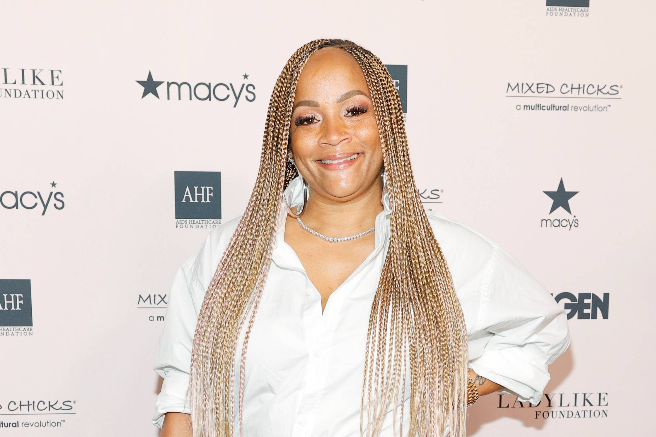 Simone I. Smith attends the 12th Annual Ladylike Foundation Women of Excellence Awards and Fashion Show at The Beverly Hilton on September 11, 2021 in Beverly Hills, California. 