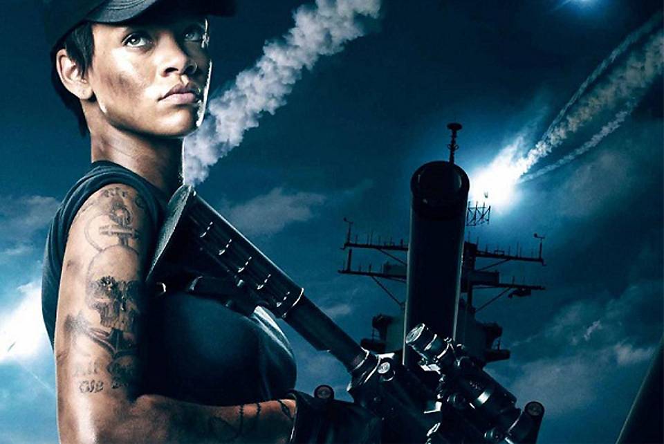 Ready for Her Close Up - She’s a pop star and a fashion maven, and on May 18 Rihanna will add actress to the list when she makes her big screen debut in Battleship.  (Photo: Courtesy Universal Pictures)