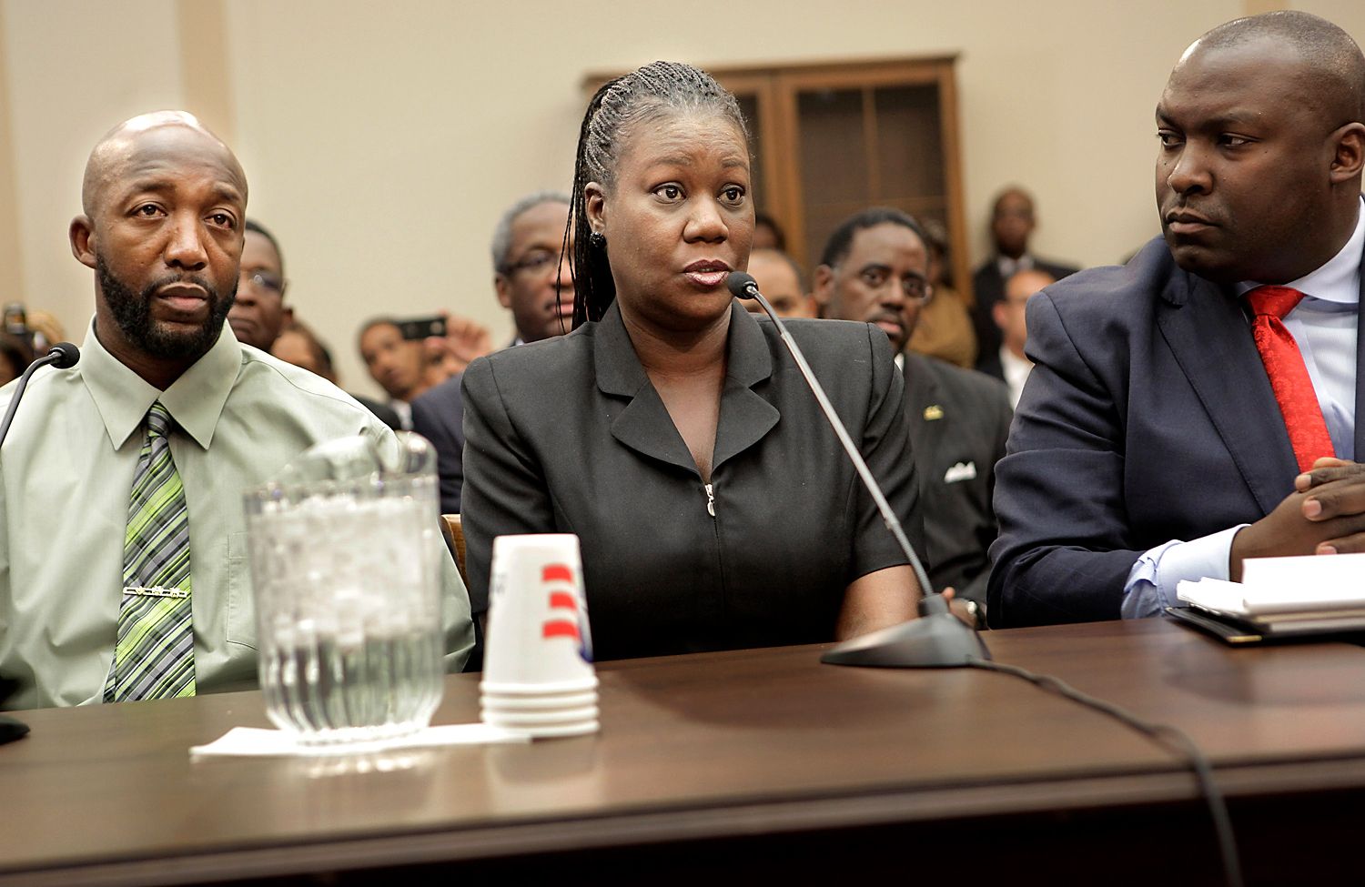"Trayvon Is Your Son" - "Trayvon was our son, but Trayvon is your son," Sybrina Fulton said at a Capitol Hill briefing on her son's shooting death. “A lot of people can relate to our situation, and it breaks their heart just as it breaks mine.”(Photo: Chip Somodevilla/Getty Images)