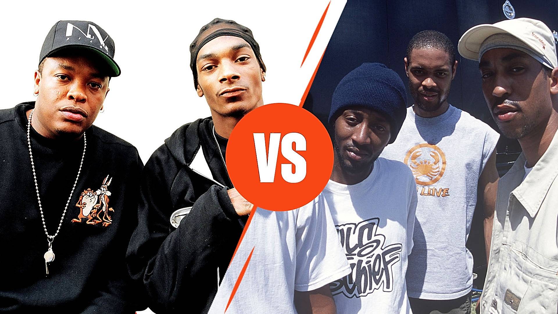 DEATHROW FAMILY vs. HEIROGLYPHICS, Greatest Rap Crew of all Time