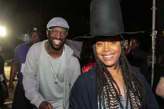 10. Laugh Out Loud - Erykah Badu is all jokes. She even went toe-to-toe with comedian Rickey Smiley onstage at his comedy show. "Your momma" jokes never get old!(Photo: Thaddaeus McAdams/FilmMagic)&nbsp;