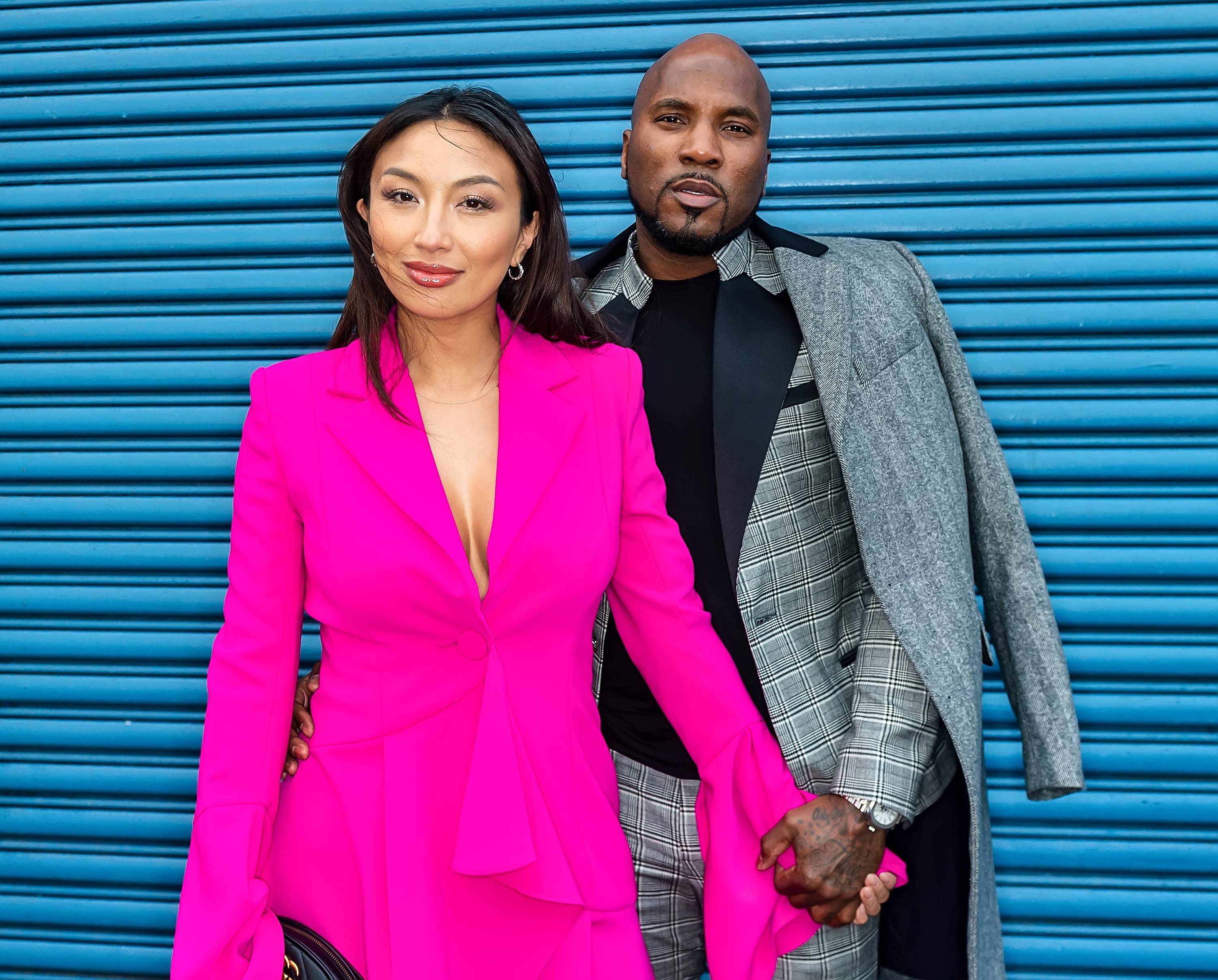 Jeannie Mai and Jeezy on BET Buzz 2021