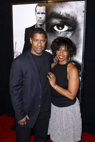 Denzel and Pauletta Washington 2012