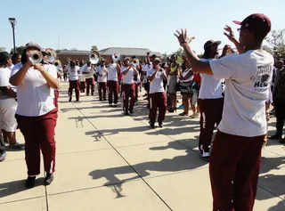 University of Maryland Eastern Shore - The UMES Marching Band.(Photo: BET)