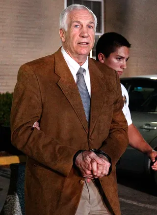 Nittany Lying King - Longtime assistant Penn State football coach Jerry Sandusky denied any sexual abuse of players. The 45 sexual abuse charges that he was found guilty of in 2012 and the 30-60 years he was sentenced to prison for the crimes tell another story.(Photo: Rob Carr/Getty Images)