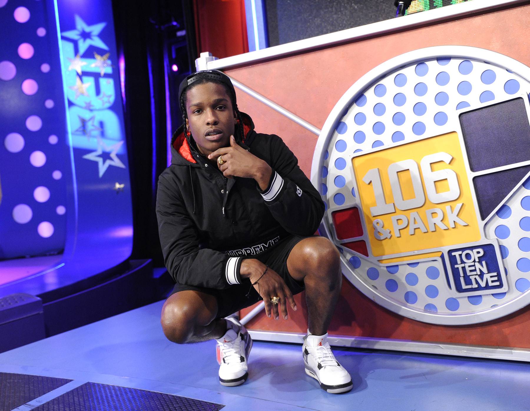 Get Low - ASAP Rocky at 106 &amp; Park, September 12, 2012. (Photo: John Ricard / BET)