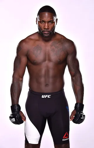 Anthony 'Rumble' Johnson @anthony_rumble - Who's this sexy chocolate man? Rumble will be fighting for the UFC's World Light-Heavyweight Championship on December 10. #TeamRumble&nbsp;(Photo: Courtesy of UFC)