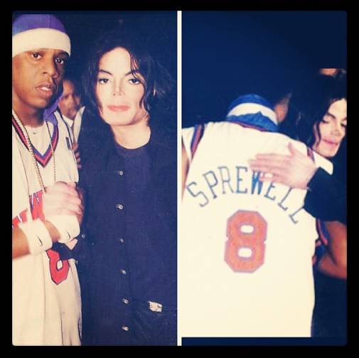 Jay Z, Michael Jackson, Angie Martinez