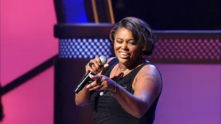 Taking Us Back! - Simply Whitney takes us back with her rendition of the classic Anita Baker song &quot;Angel.&quot;  (Photo: BET)