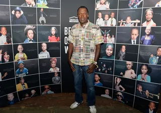 Keep on Dreaming - Another party guest takes his place among the young dreamers on the Dream Wall. (Photo: Paul Marotta/Getty Images for BET)