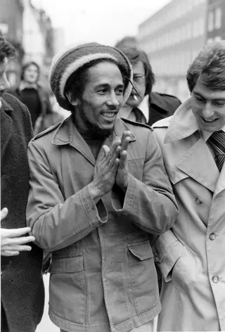 Bob Marley outside Marylebone Magistrates Court in London, where he was fined for possession of cannabis. (Photo by Maurice Hibberd:Evening Standard:Getty Images).jpg