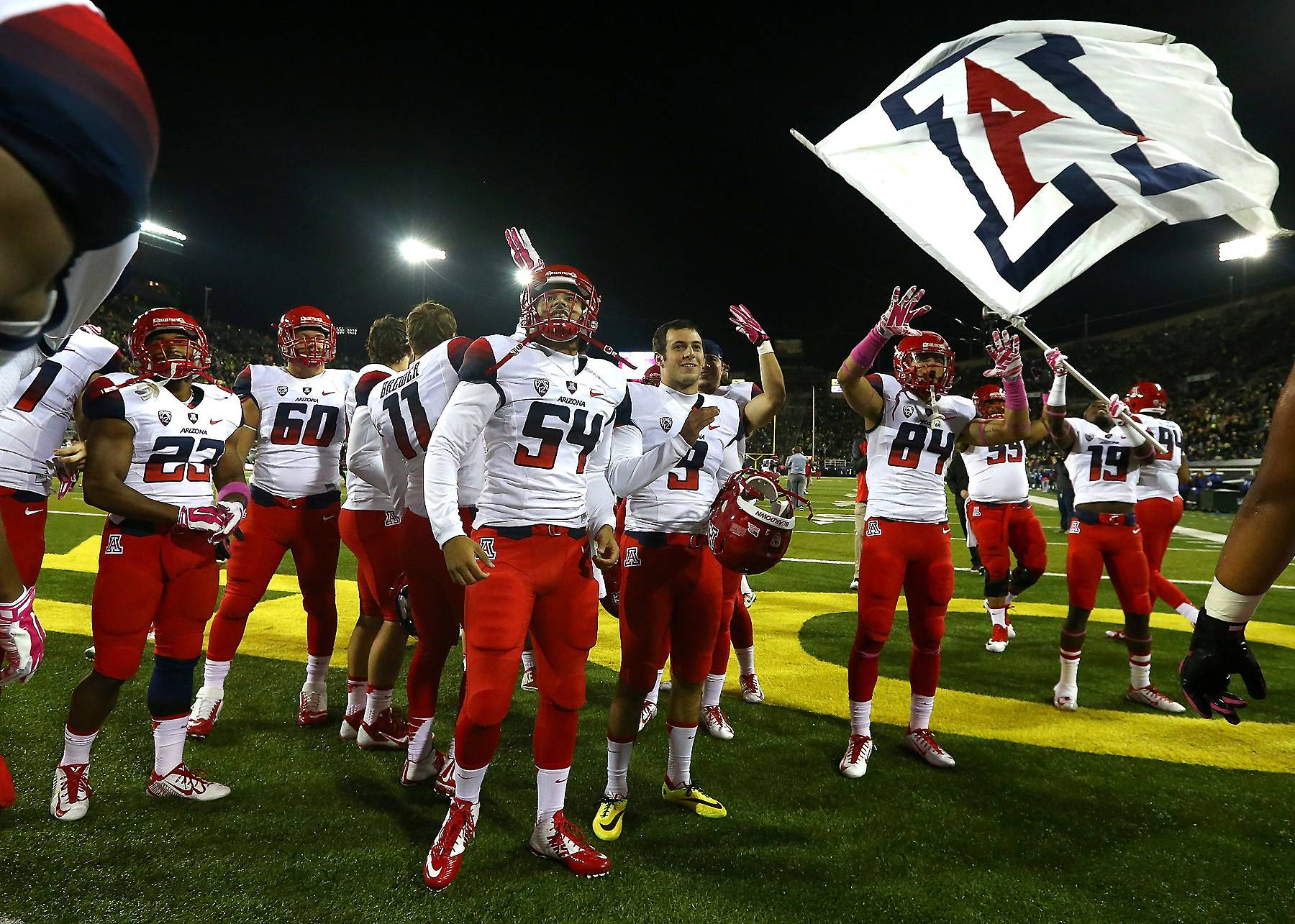 Arizona Wildcats, Oregon Ducks