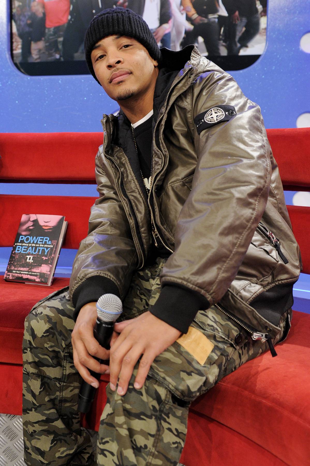 Back in NY\r - T.I. at 106 &amp; Park, November 4, 2011. (Photo: John Ricard / BET)