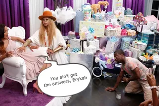 Ready for Stardom - Clearly the baby follows pop culture.(Photo:BET)