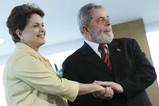 Brazilian President Dilma Rousseff and Former President Luiz Inacio Lula da Silva - (Photo: Ueslei Marcelino/Landov)