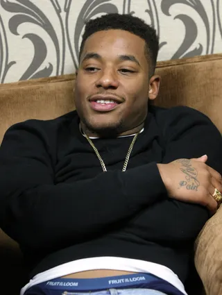 Ant'd Up - A$AP Ant lounging backstage at 106.&nbsp; (Photo: Bennett Raglin / Getty Images for BET)