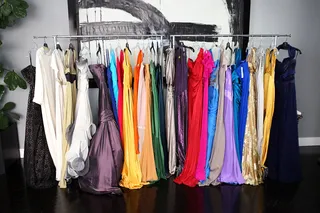 Which Red Carpet Look to Pick? - "I had a whole rack of clothes to choose from; they made it it very hard."