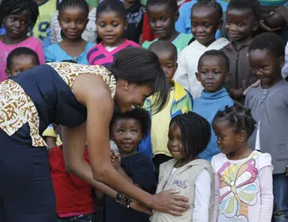 Obama's Agenda - Connecting with and inspiring young people is a priority during the first lady’s visit to the continent. In the coming days she's set to visit more centers and particpate and community projects.(Photo: AP Photo/Charles Dharapak, Pool)