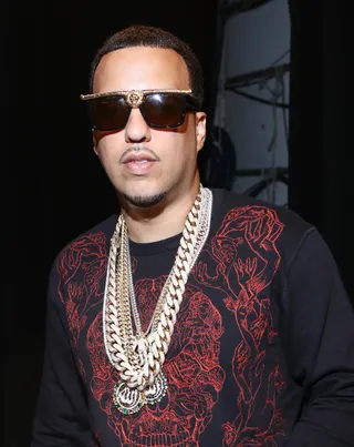 French Montana on putting girlfriend Khloé Kardashian in &quot;Don't Panic&quot; music video: - &quot;It was just like, why would I get a video vixen when I got one of the baddest b-----s? That's all it is. It just makes more sense to keep it in the family.&quot;(Photo: Bennett Raglin/BET/Getty Images for BET)