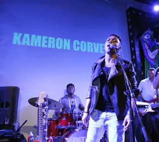 The Light in the Dark - Kameron Corvet's voice brings light to his Darker Than Grey album while he belts out a few upbeat hits like &quot;Led Me to You&quot; and &quot;Bad for Me.&quot;(Photo: Bennett Raglin/BET/Getty Images for BET)