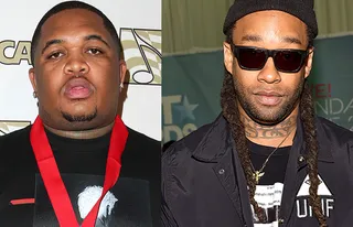 “Ty Dolla $ign Checks In” (Interlude) - We are back in the car tuned into Mustard's station. The Roc-Nation signee poses a question to his listeners about having a side-piece.&nbsp;Ty Dolla $ign&nbsp;responds with a brief R-rated lullaby about his side chick’s yearning to be his main chick.(Photos from left: Frederick M. Brown/Getty Images, Alberto E. Rodriguez/Getty Images for BET)