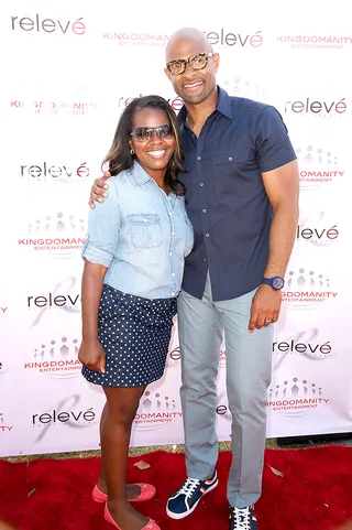 Pastor Wayne and Myesha Chaney  - The beautiful couple of Preachers of L.A.&nbsp;will be featured on Lift Every Voice this Sunday at 10A/9C. &nbsp;(Photo: Earl Gibson III/WireImage)