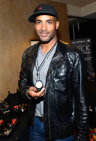 Boris Kodjoe - Soul Train Awards producer Boris Kodjoe poses for the BET.com gift suite cam.(Photo: Bryan Steffy/BET/Getty Images for BET)